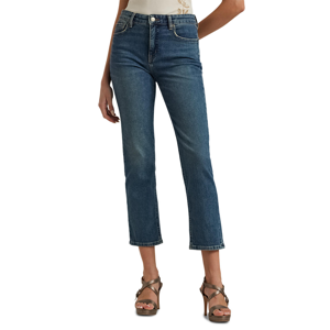 Lauren Ralph Lauren High-Rise Straight Ankle Jean